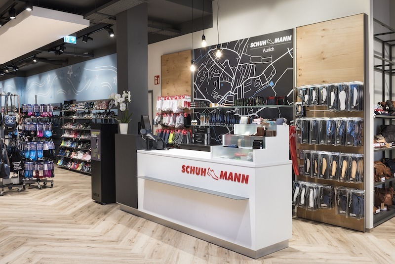 Ladenbau bei Schuhmann